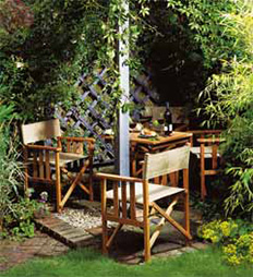 Safari Armlehnst&uuml;hle und Tisch