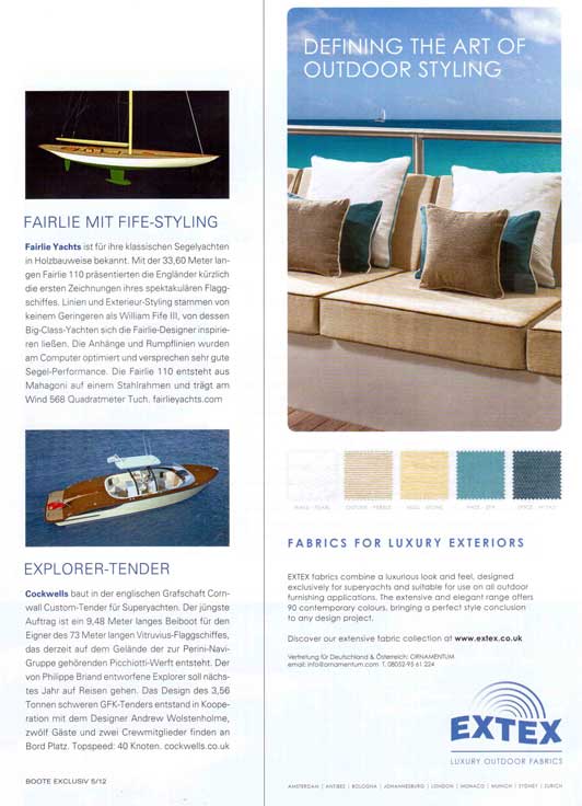 Extex-Anzeige in Boote-Exclusiv